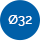 Diam&egrave;tre 32