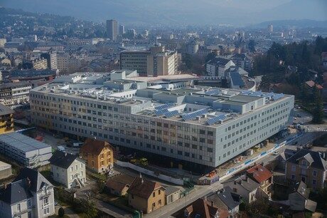 GIRPI équipe le nouvel hôpital de Chambéry pour ses réseaux d'eau chaude et d'eau froide sanitaire