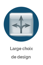 Large choix de design