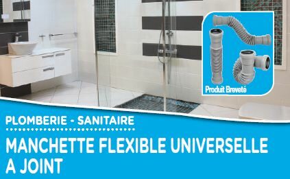 Coudix : disponible également en manchette flexible à joint