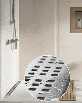 CANIVELLE POUR DOUCHE À L'ITALIENNE