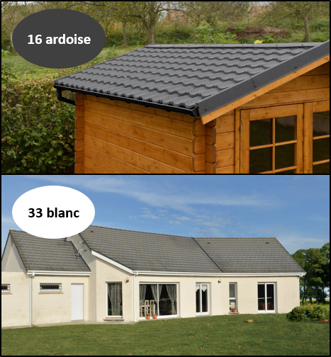 NOUVEAU COLORIS POUR LA GOUTTIÈRE 16 ET 33