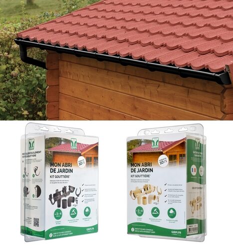 [:fr]KIT GOUTTIÈRE POUR ABRI DE JARDIN[:]